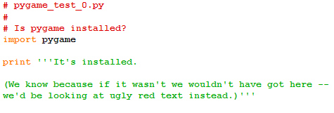 Image of pygame_test_0.py source code.