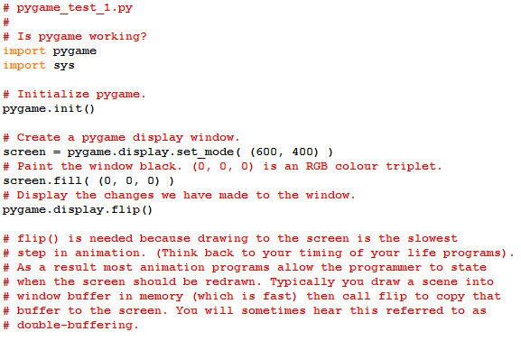 Image of pygame_test_1.py source code.