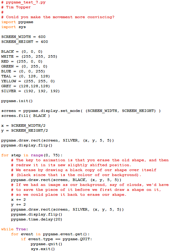 Image of pygame_test_7.py source code.