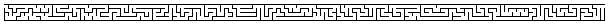 A wide thin maze.