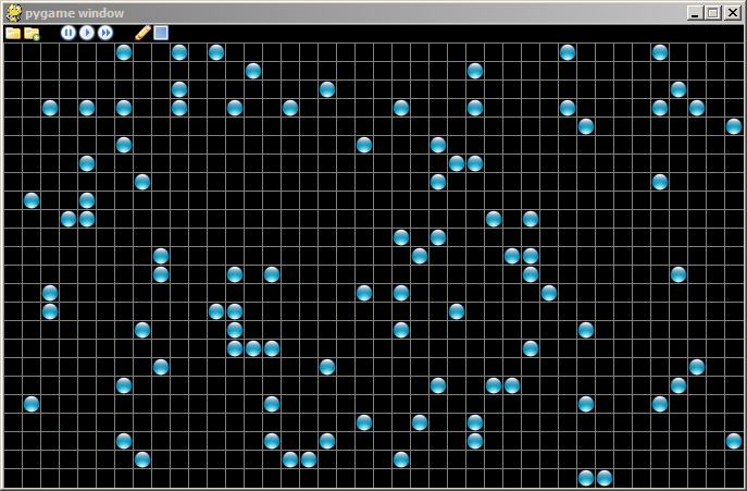 Sample output.